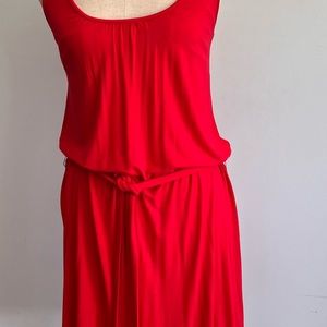 Ella Moss all red cover up / sundress Size small.